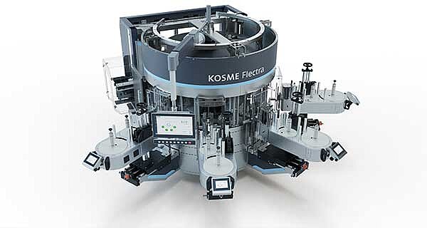 Entwicklung einer modularen Etikettiermaschine mit KOSME Italien & Krones AG Entwicklung einer modularen Etikettiermaschine mit KOSME Italien & Krones AG